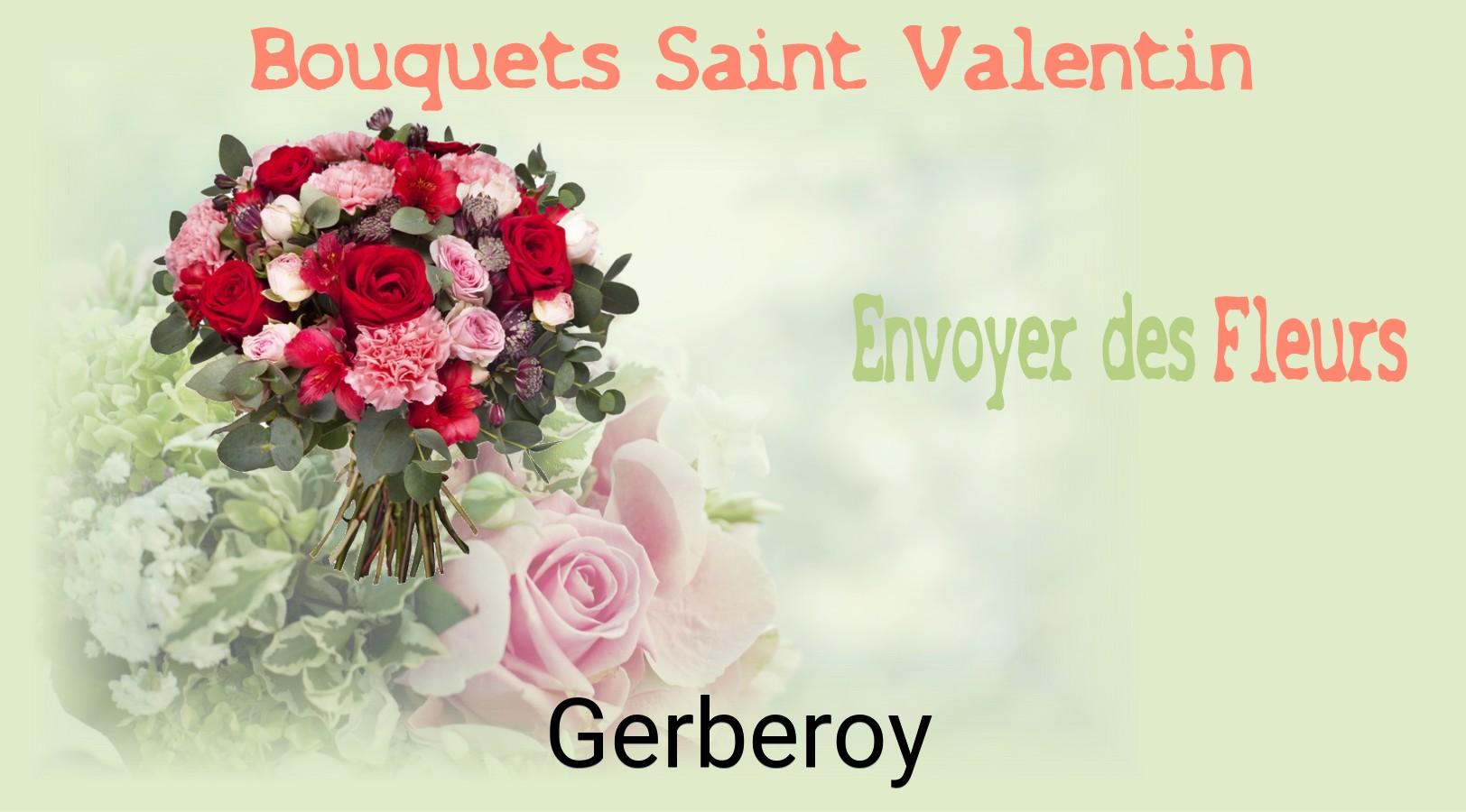Roses de Saint-Valentin livrées à Gerberoy